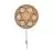 Good&Mojo Wall Light Andros Natural/White | Suitable for 1x E27 