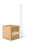 Multipack 10x Philips Corepro PL-L LED 24W 3200lm - 830 Warm White | 4-Pin - Replaces 55W